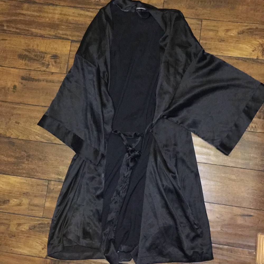 Silk robe